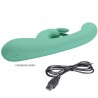 vibrateur lamar lapin et point g vert