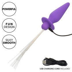 southern lights light up plug anal10 vibrations silicone violet