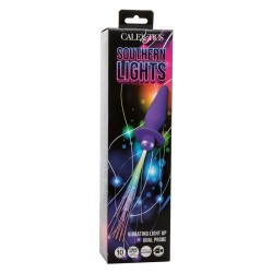 southern lights light up plug anal10 vibrations silicone violet
