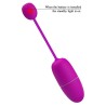 oeuf vibrant nymphe app contrôlé violet