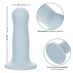 wave rider plug anal en mousse bleu