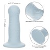 wave rider plug anal en mousse bleu