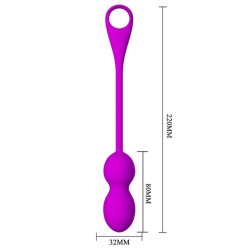 balles vibrantes rechargeables elvira violet