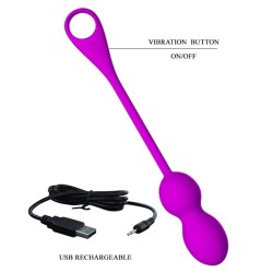 balles vibrantes rechargeables elvira violet