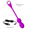 balles vibrantes rechargeables elvira violet