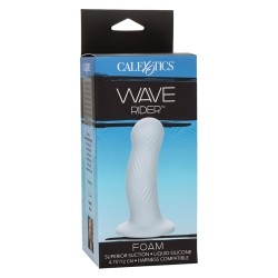 wave rider plug anal en mousse bleu