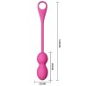 balles vibrantes rechargeables elvira rose