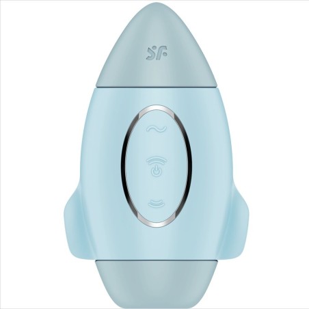 mission control bleu petit vibrateur  double impulsion