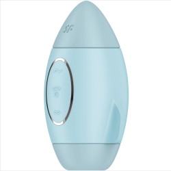 mission control bleu petit vibrateur  double impulsion
