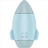 mission control bleu petit vibrateur  double impulsion
