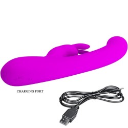 vibrateur lamar lapin et spot g violet