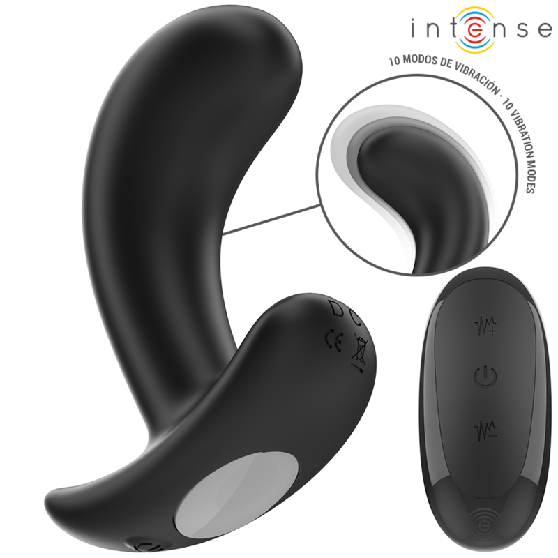 chandler anal plug 10 vibrations noir télécommande chandler anal plug 10 vibrations noir télécommande