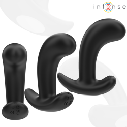chandler anal plug 10 vibrations noir télécommande