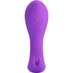 télécommande à vibration et pulsation idabelle violet