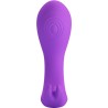 télécommande à vibration et pulsation idabelle violet