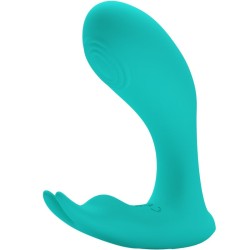 télécommande à vibration et pulsation idabelle bleu