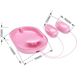 fun box balle vibrant rose