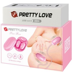 fun box balle vibrant rose