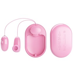 magic box balle vibrante & stimulateur rose