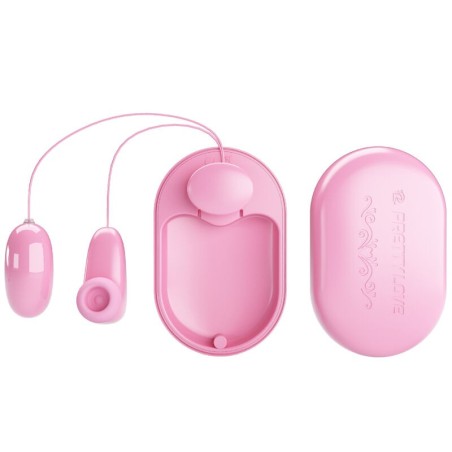 magic box balle vibrante & stimulateur rose