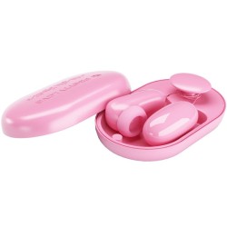 magic box balle vibrante & stimulateur rose