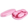 magic box balle vibrante & stimulateur rose