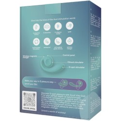 stimulateur double gizi turquoise