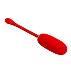 oeuf vibrant julius imperméable-rechargeable rouge
