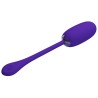 oeuf vibrant julius imperméable-rechargeable violet