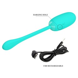 julius oeuf vibrant imperméable-rechargeable aqua vert