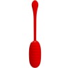 oeuf vibrant rechargeable kirk rouge
