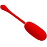 oeuf vibrant rechargeable kirk rouge