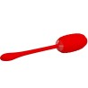 oeuf vibrant rechargeable kirk rouge