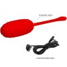 oeuf vibrant rechargeable kirk rouge
