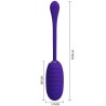 oeuf vibrant rechargeable kirk violet