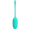 oeuf vibrant rechargeable kirk aqua vert