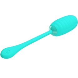 oeuf vibrant rechargeable kirk aqua vert