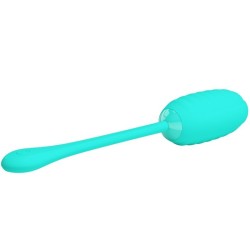oeuf vibrant rechargeable kirk aqua vert