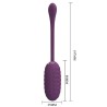 oeuf vibrant rechargeable casper violet