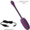 oeuf vibrant rechargeable casper violet