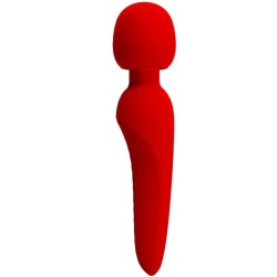 masseur meredith 12 modes de vibration rouge