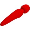 masseur meredith 12 modes de vibration rouge