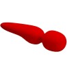 masseur meredith 12 modes de vibration rouge