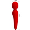 masseur meredith 12 modes de vibration rouge