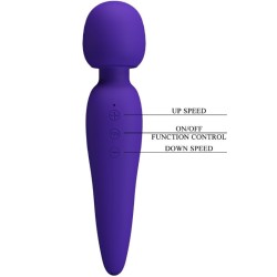 masseur meredith 12 modes de vibration violet