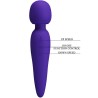 masseur meredith 12 modes de vibration violet