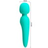 masseur meredith 12 modes de vibration vert aqua