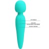 masseur meredith 12 modes de vibration vert aqua