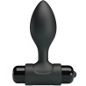 vibra butt 10 vibrations plug anal noir