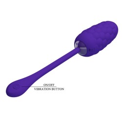 oeuf vibrant  texture marine rechargeable violet